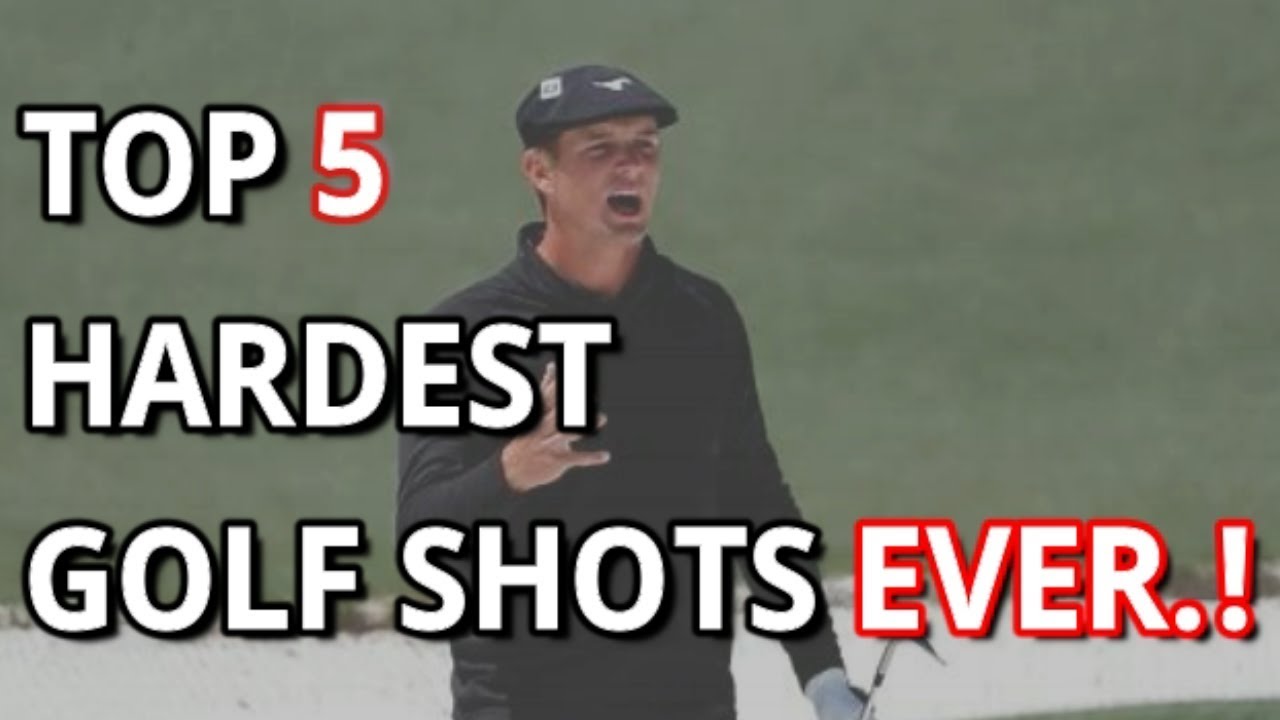 Top 5 hard golf shots for club golfers