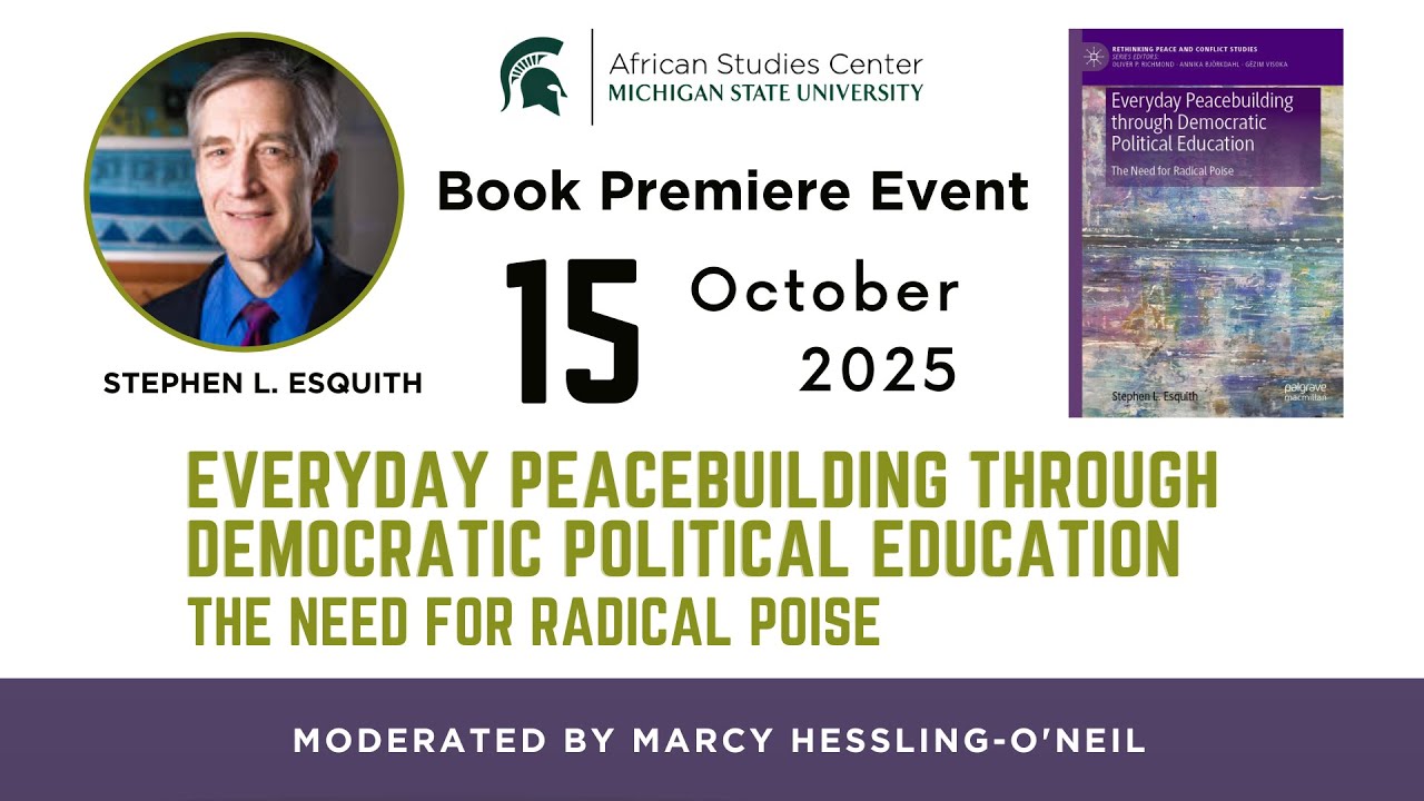 Everyday Peacebuilding through Democratic Political Education: The Need for Radical Poise