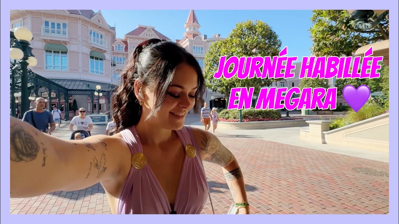 J'ai passé la journée à Disneyland en Megara (et Lyly en Hercule) 💜👑
