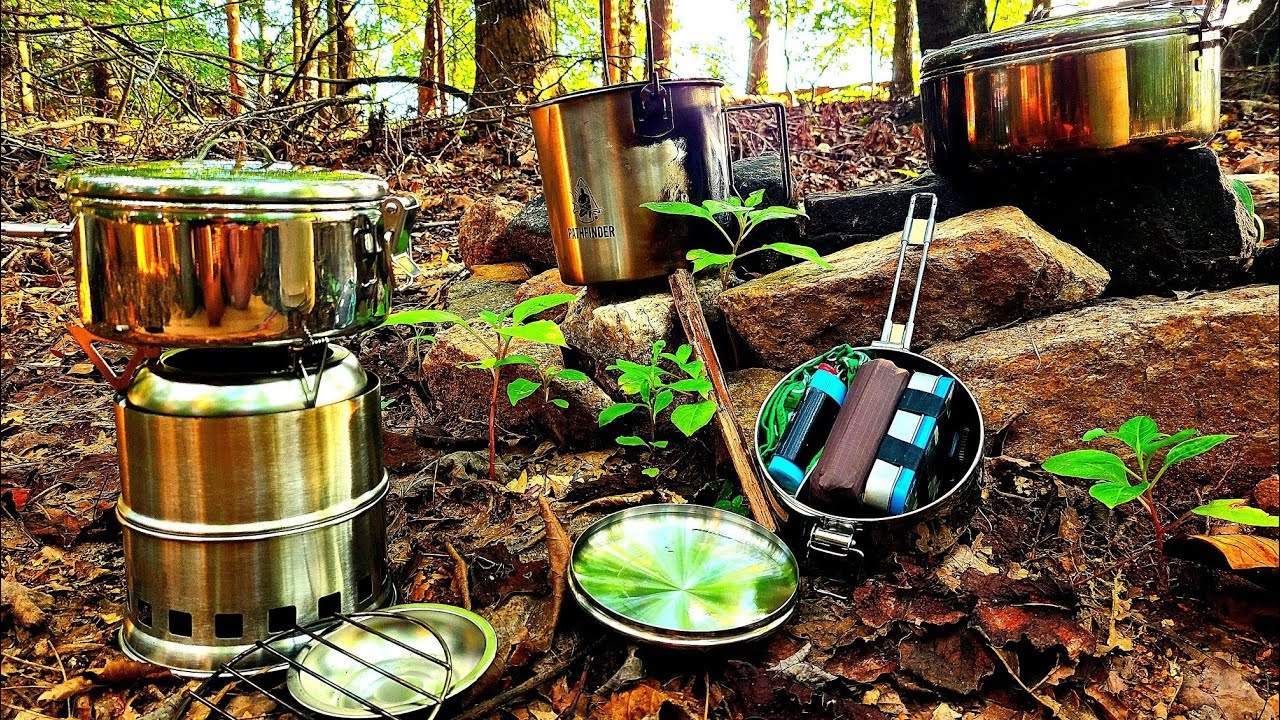 Bush pots, Twig stove, and Survival kits. Whats the best 