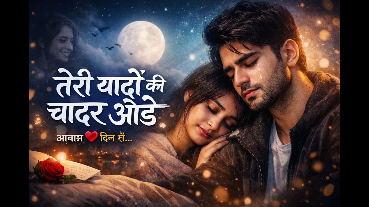 तेरी यादों की चादर ओढ़े 💔 | Heart Touching Sad Love Song | New Hindi Romantic Song 2026