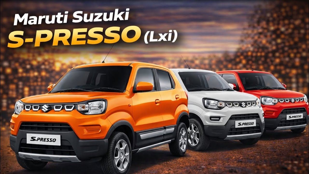 Maruti Suzuki S - Presso ( Lxi ) 🔥