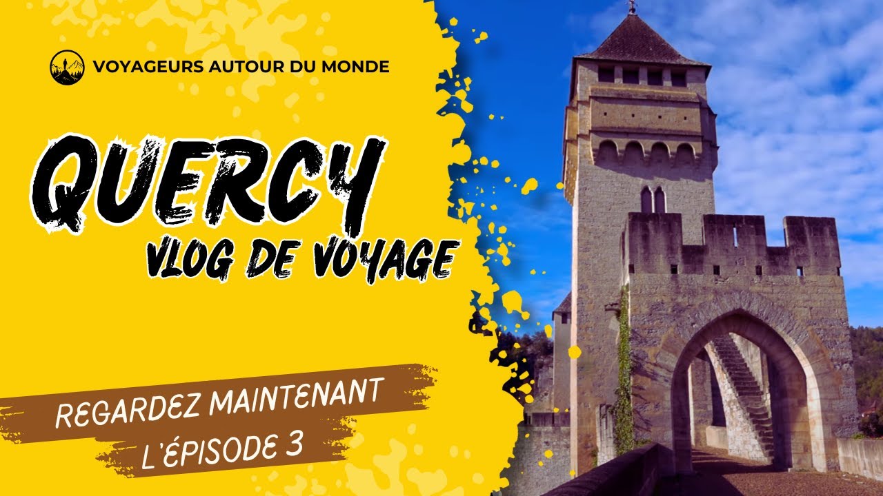 Cahors & Saint-Cirq-Lapopie en 4K | Les Perles du Quercy | Voyage France