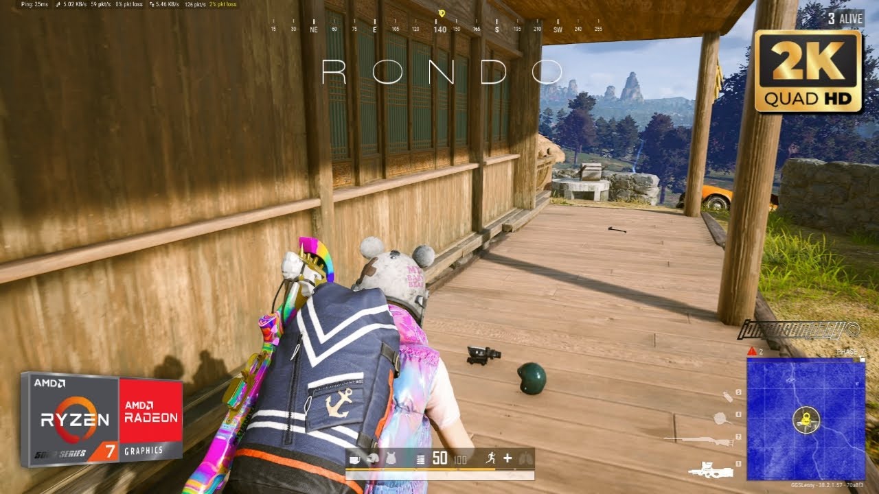 PUBG PC 2025 TPP SOLO RONDO 2K [QHD] | AMD Ryzen™ 7 5700X3D | RX 6700XT 12GB | No Commentary