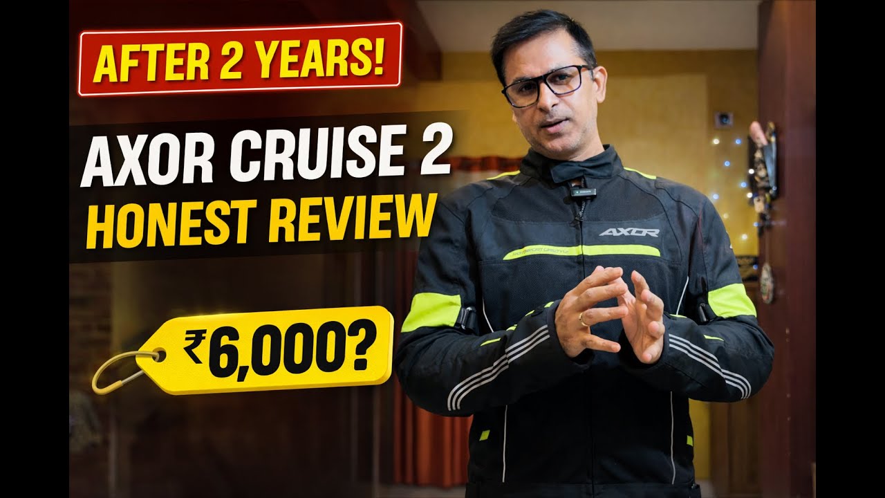 Best Riding Jacket Under ₹6,000 l Axor Cruise 2
