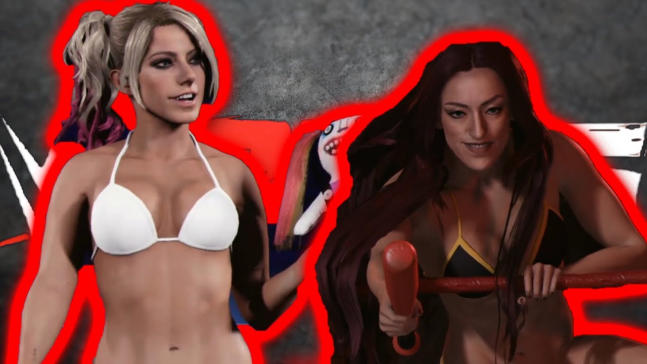 WWE 2K25 | Бесстрашный набор | Алекса Блисс против Альбы Файр