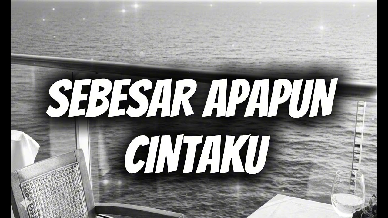 SEBESAR APAPUN CINTAKU(Cover, lagu with music AI)#laguviral 