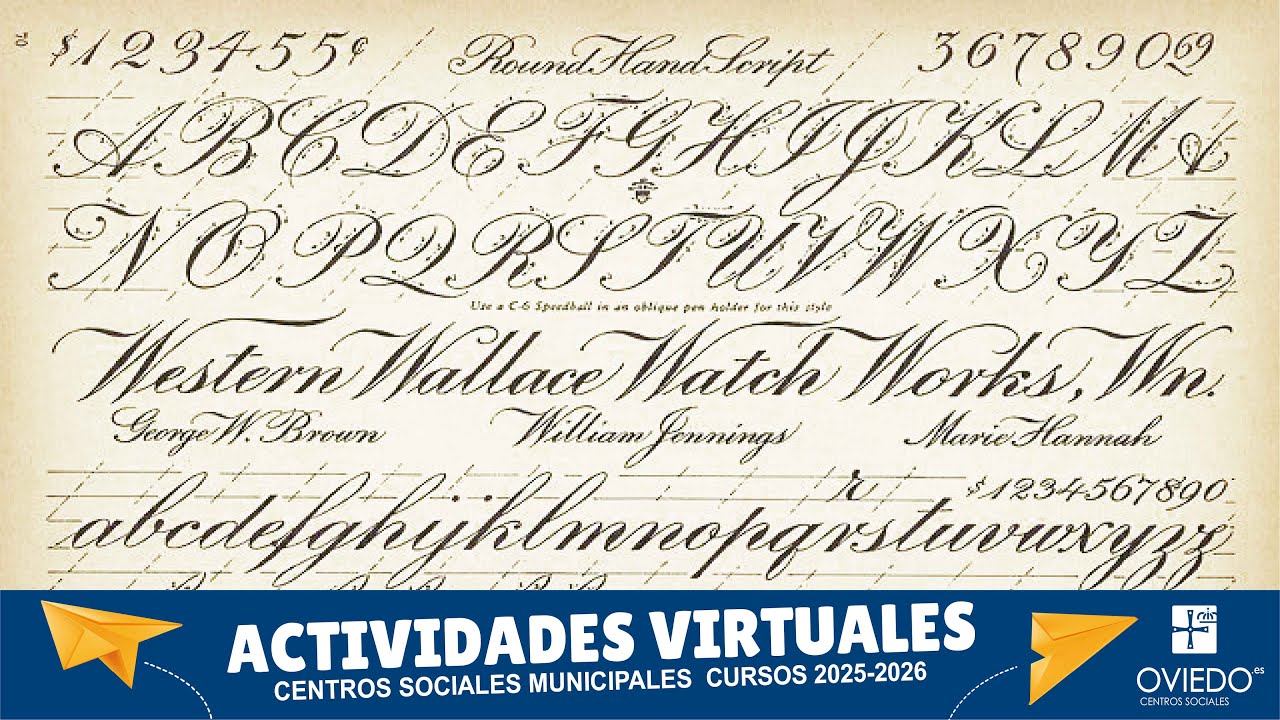 Taller de Caligrafía 20 - Escritura Cancilleresca o Italiana