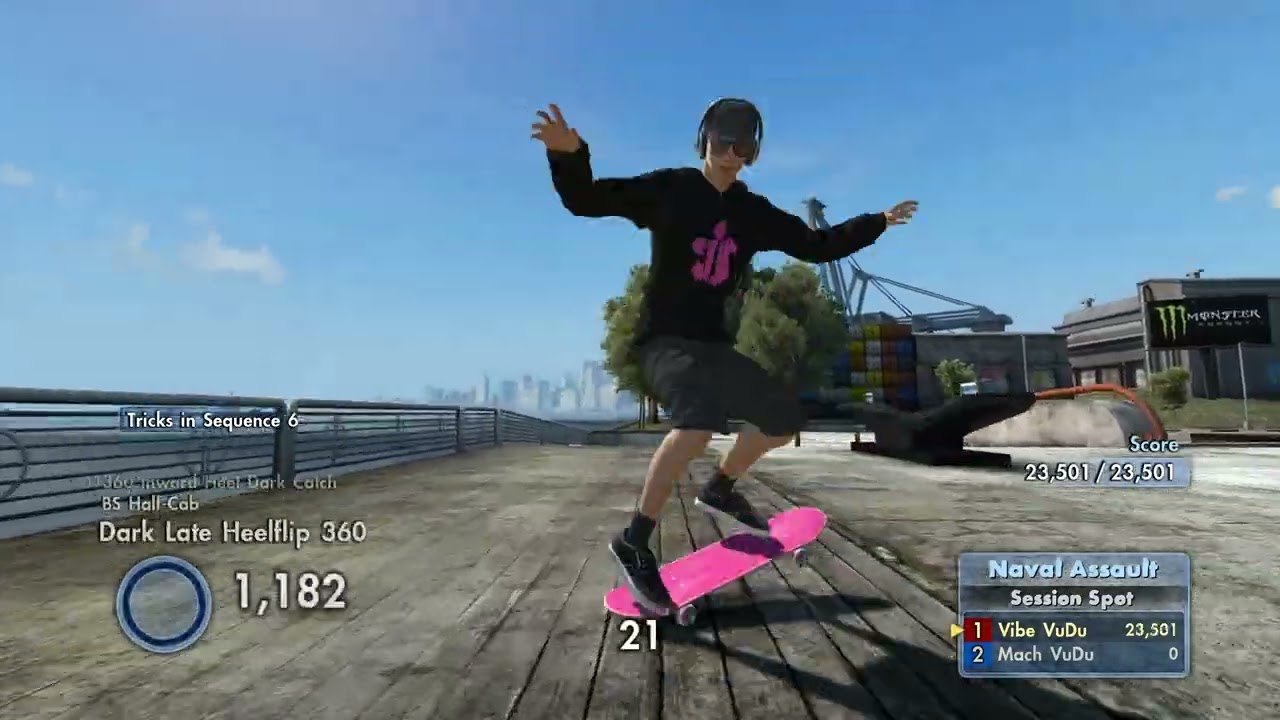 Skate 3 Naval Assault 55.3 Raw Clip