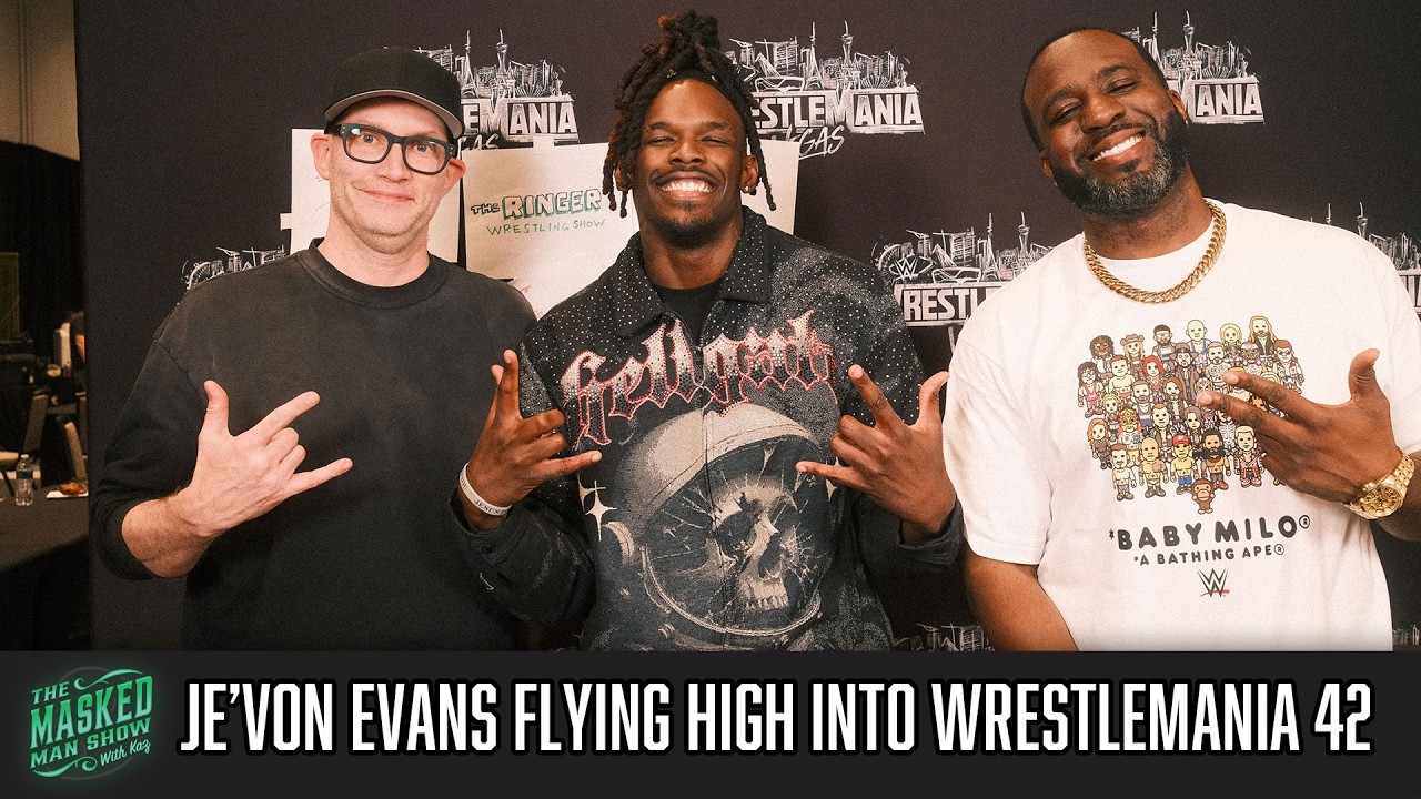 Je'Von Evans Is Flying High into WrestleMania 42!