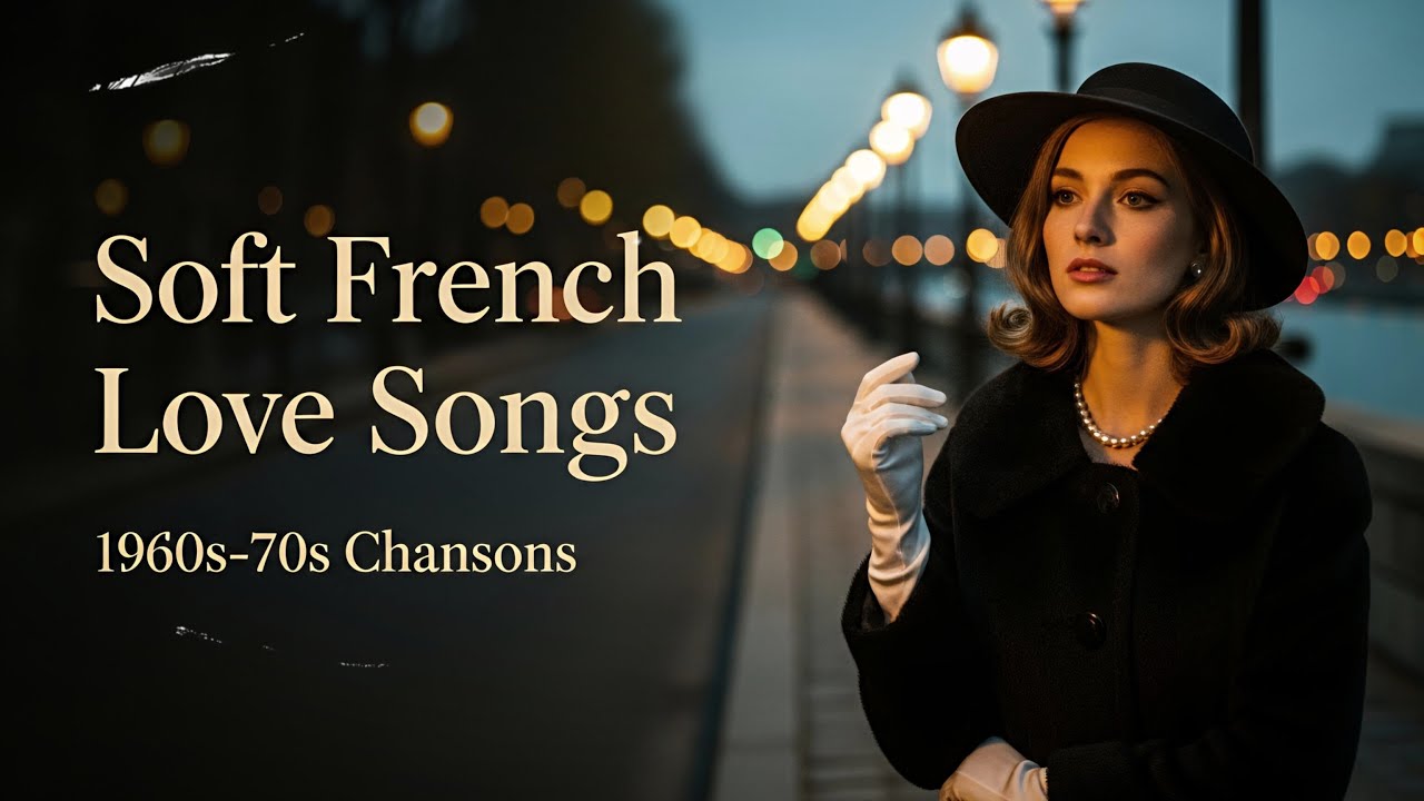 French Love Songs to Slow the Heart | Calm & Timeless Romance (1960s–70s)