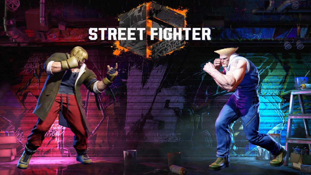 Street fighter 6 gameplay Ken vs guile/Striking vs Defense Best of 3