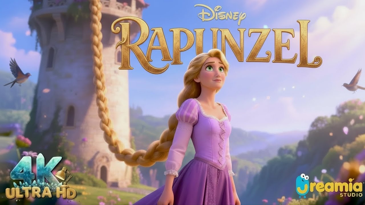 Rapunzel: A Tangled Tower Adventure 🏰🌸 | A Heartwarming Story of Hope & Freedom 🕊️