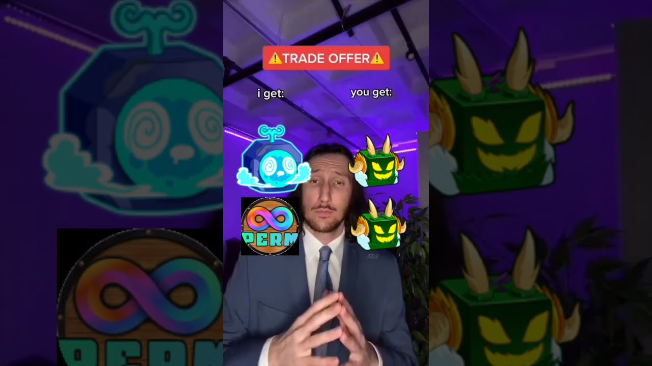 Trading 2 Dragon Fruits for a Perm Portal in Blox Fruits! 🔥