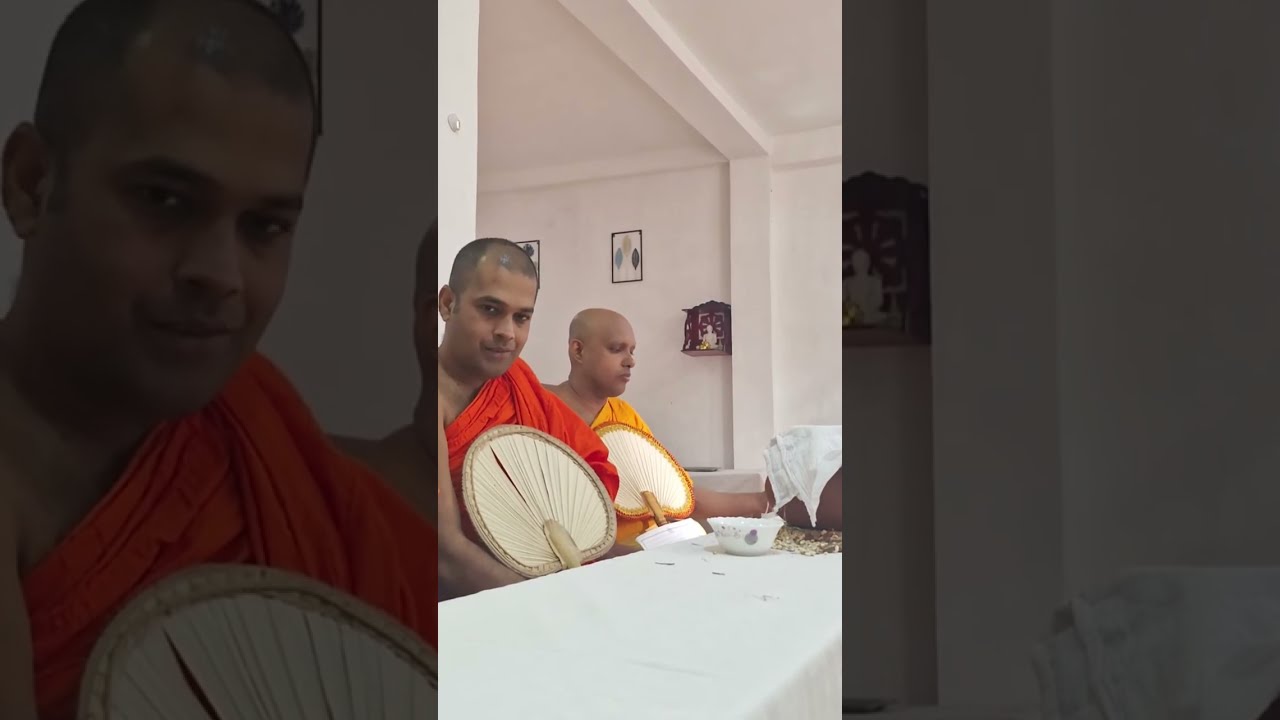morning alms giving
