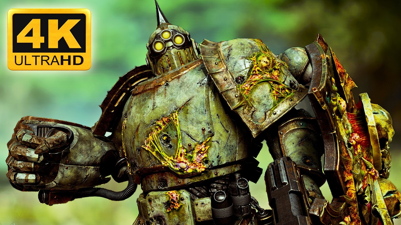 NURGLE’S WARRIOR! Death Guard Plague Marine vs Tyranids | Space Marine 2 (4K, Mods)