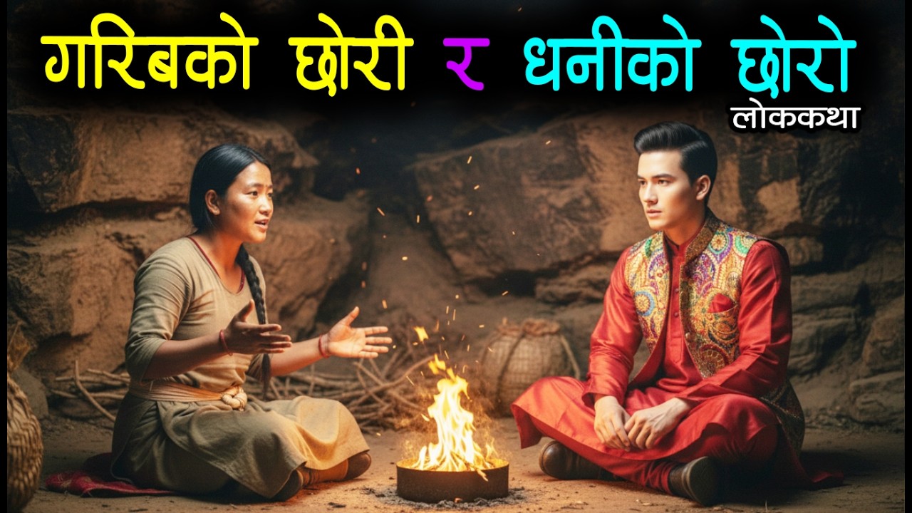 गरिबको छोरी र धनीको छोरो [Garib ko Chhori ra Dhani ko Chhoro] Lok Katha Nepali / Folk Tales Nepali