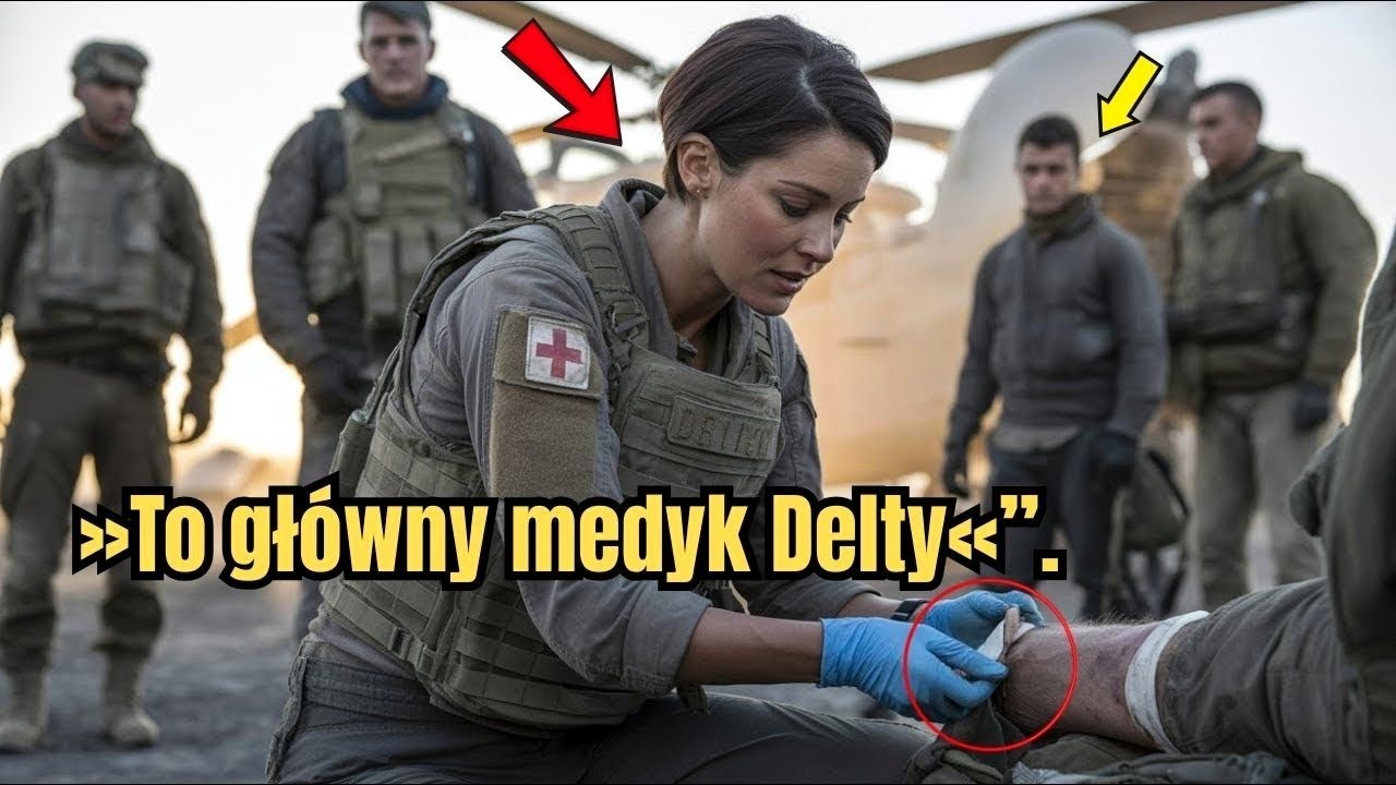 „Obserwowali jej pracę bez słowa – wtedy ratownik szepnął »To główny medyk Delty«”.