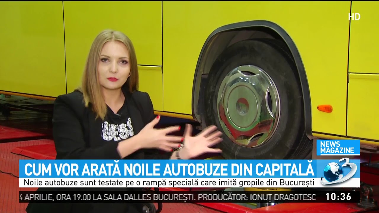 Cum arată noile autobuze care vor circula în București