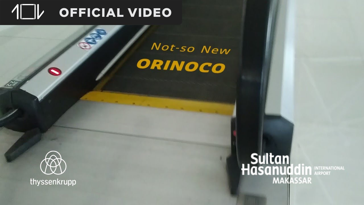 Not-so Brand New Thyssenkrupp Orinoco Traction Moving Walk - Sultan Hasanuddin Intl. Airport