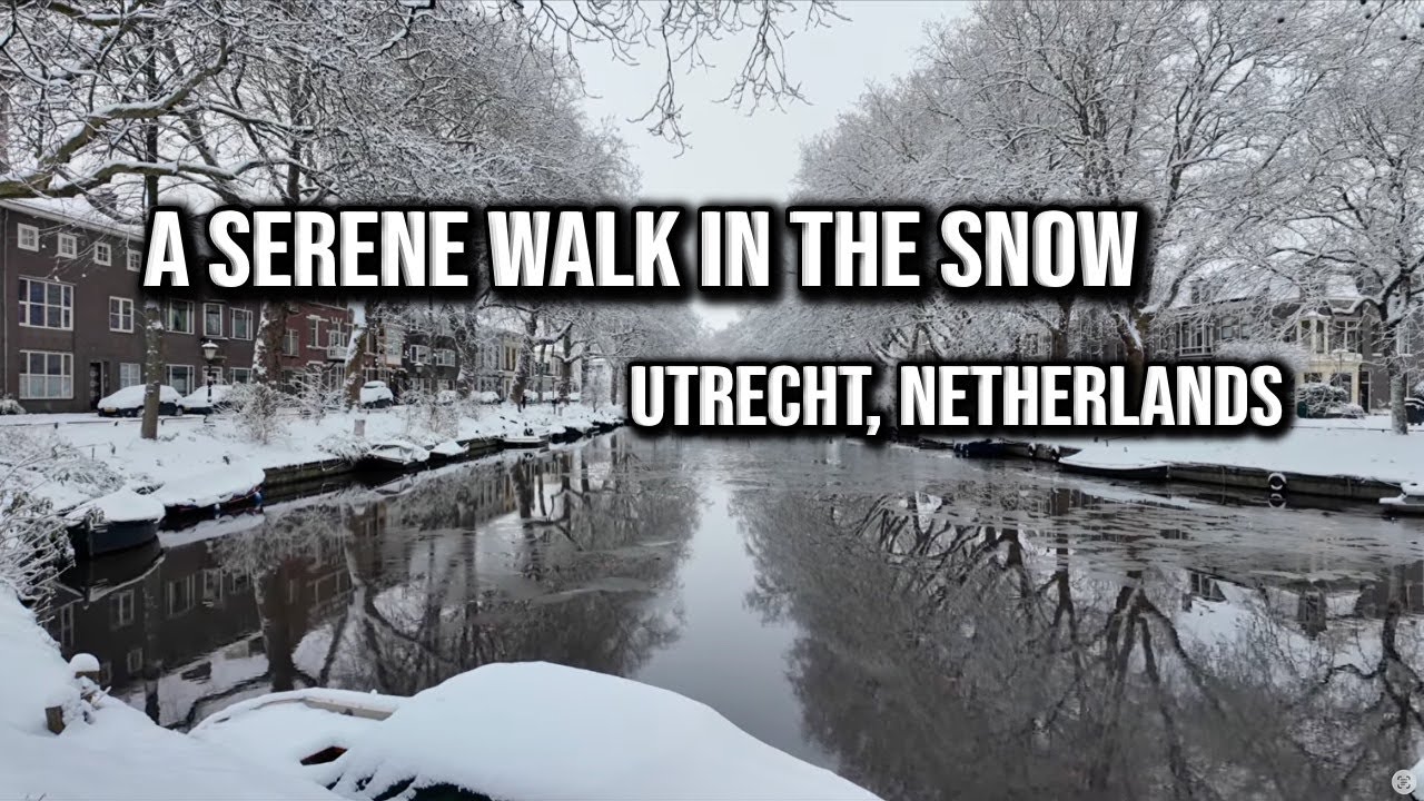 Utrecht Walk | Wandering the city in the snow. How could the Netherlands be more beautiful?