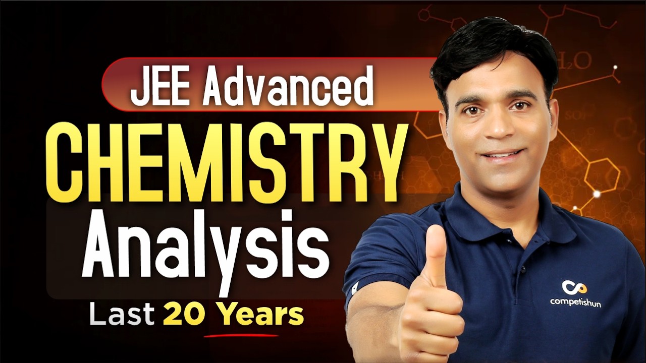 📊 JEE Advanced Chemistry Paper Analysis: What’s Changing Over 20 Years? | Must-Know Insights