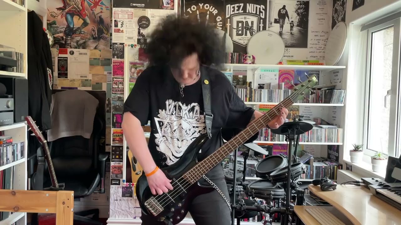 Trivium - In Waves (Bass Cover)