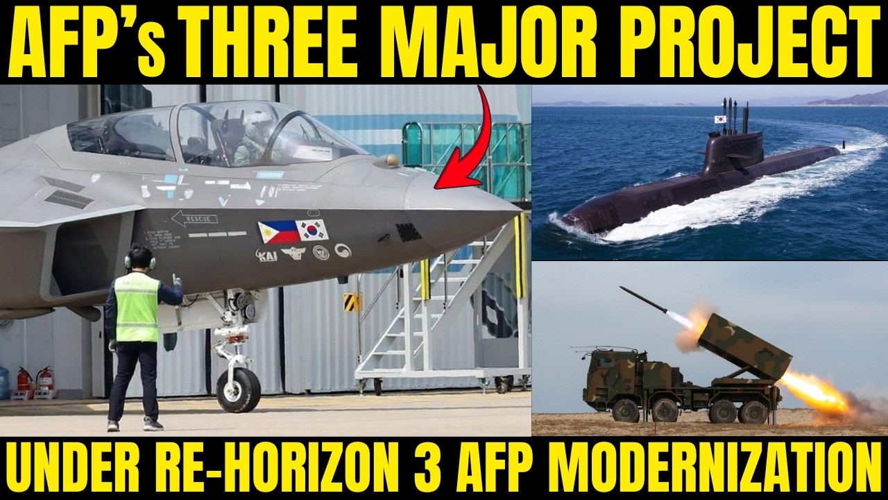 Three Major PH Defense Projects: Under Re-Horizon 3 AFP Modernization