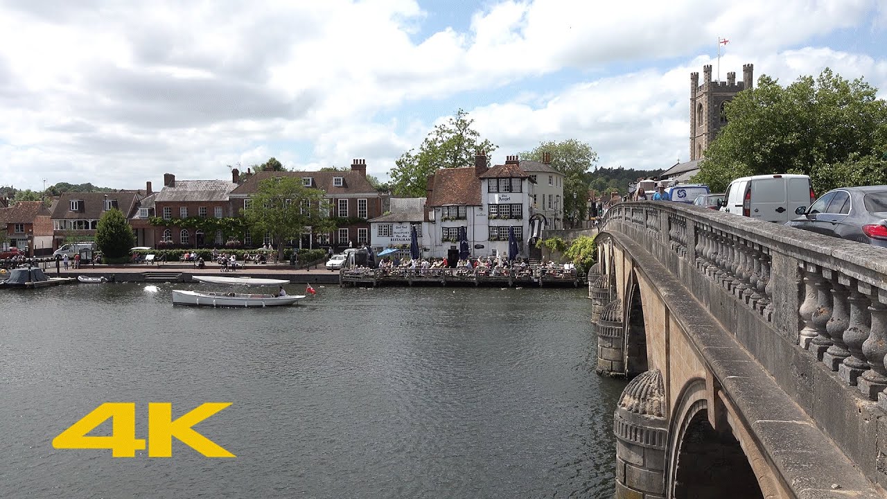 Henley-on-Thames Walk: Town Centre【4K】