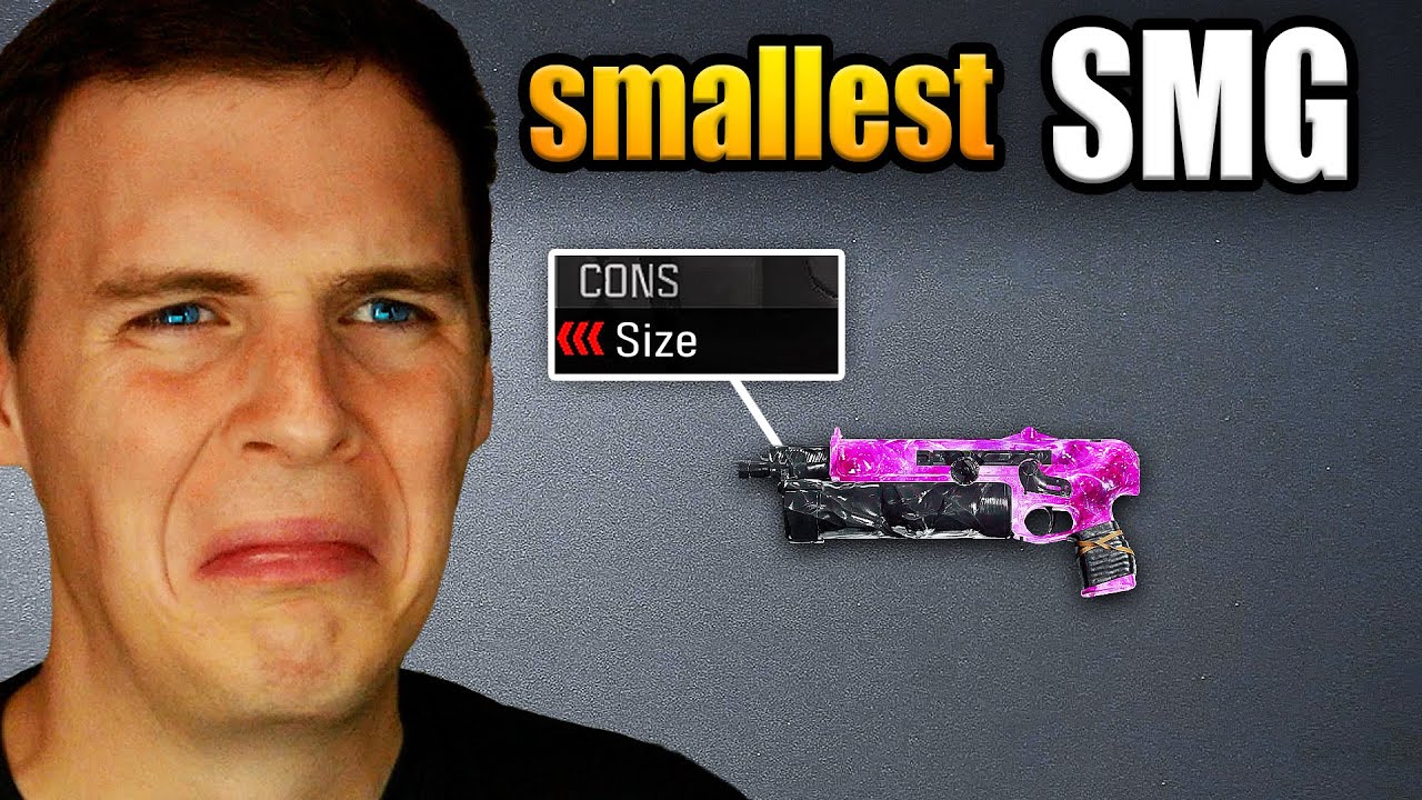 I Created the *smallest* SMG in Warzone but at least it has personality