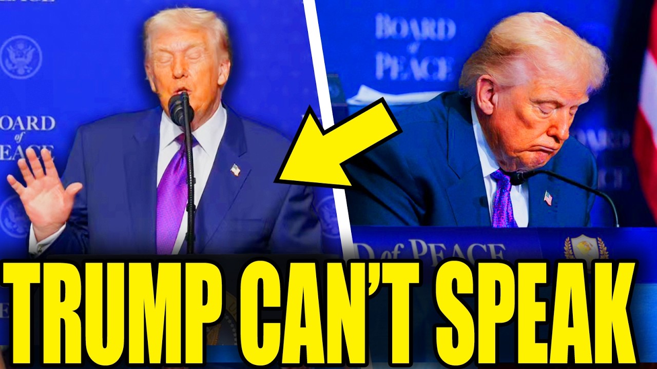 Trump Forgets His Presidency Then Falls Asleep As World Disturbed