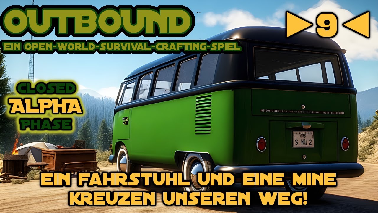 Outbound - Alpha - Deutsch - Let&acute;s Play - ►9◄ - Ein FAHRSTUHL und eine MINE kreuzen unseren WEG!