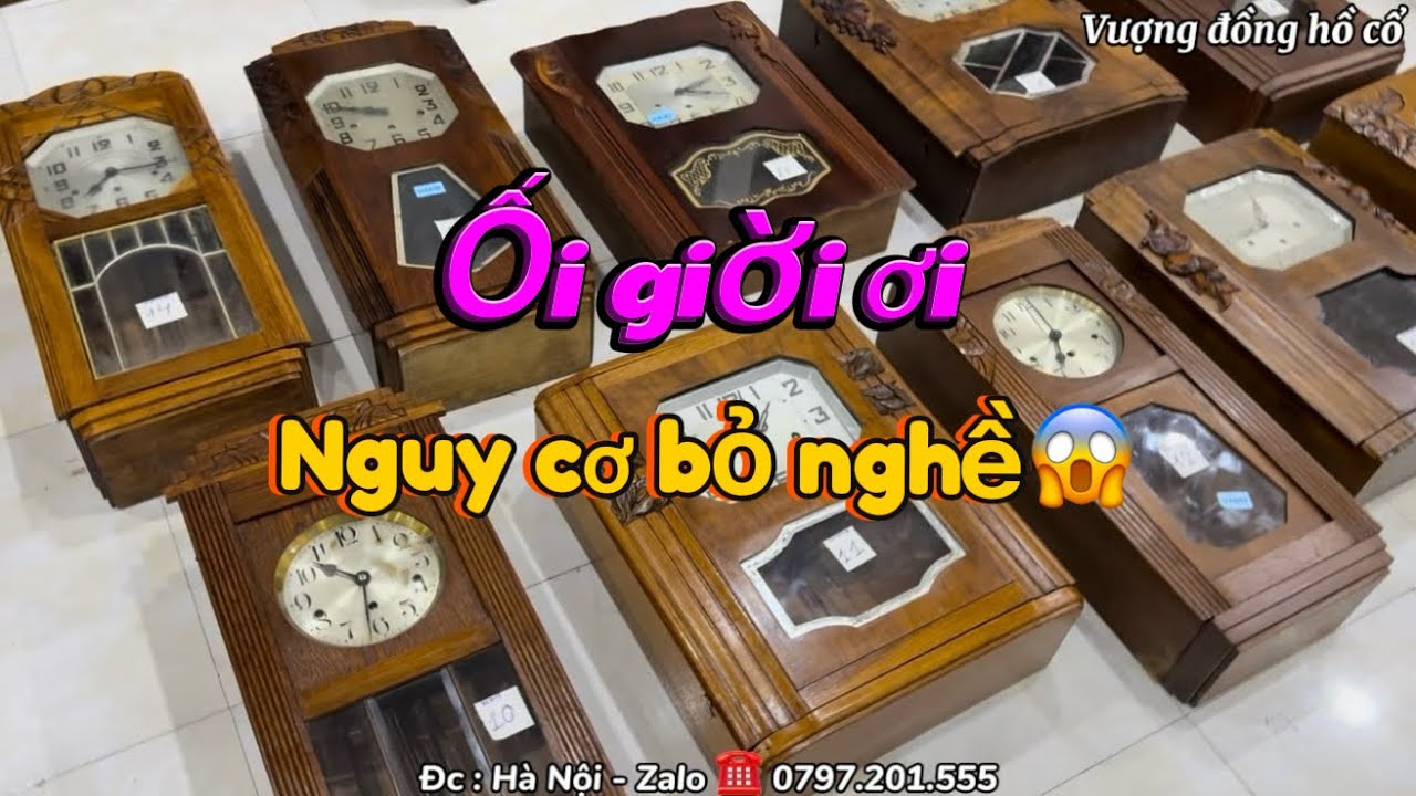 Giải Cứu Đồng Hồ Cổ !