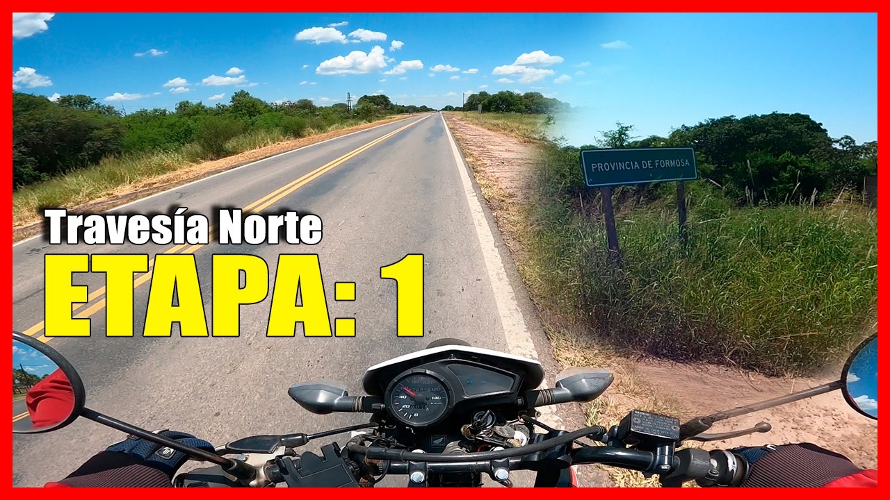 Empezamos Con Una Pinchadura, Pero Tuvimos Suerte . Entramos A Formosa | Travesía Norte ETAPA 1