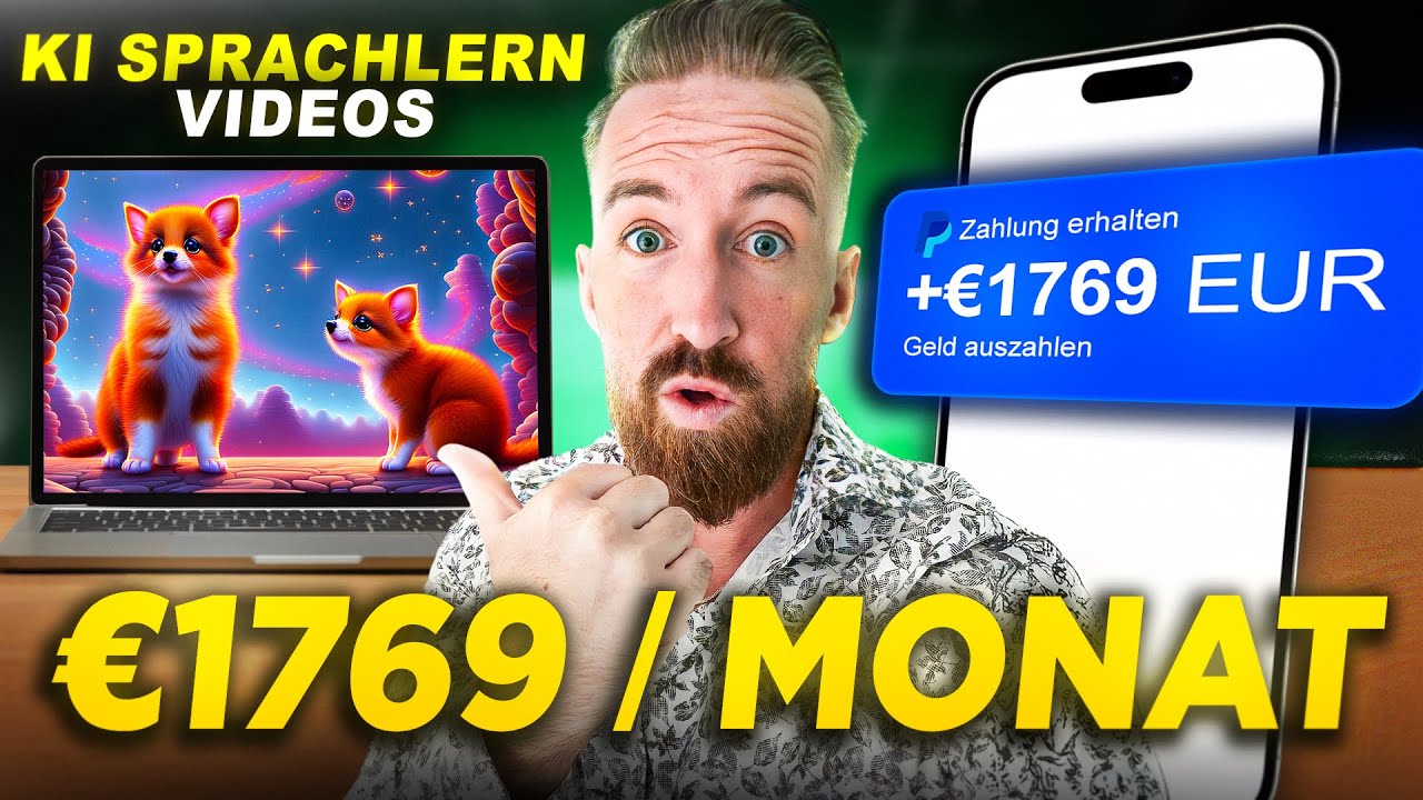 Wie du mit KI Sprachlern-Videos erstellst und damit Geld verdienst