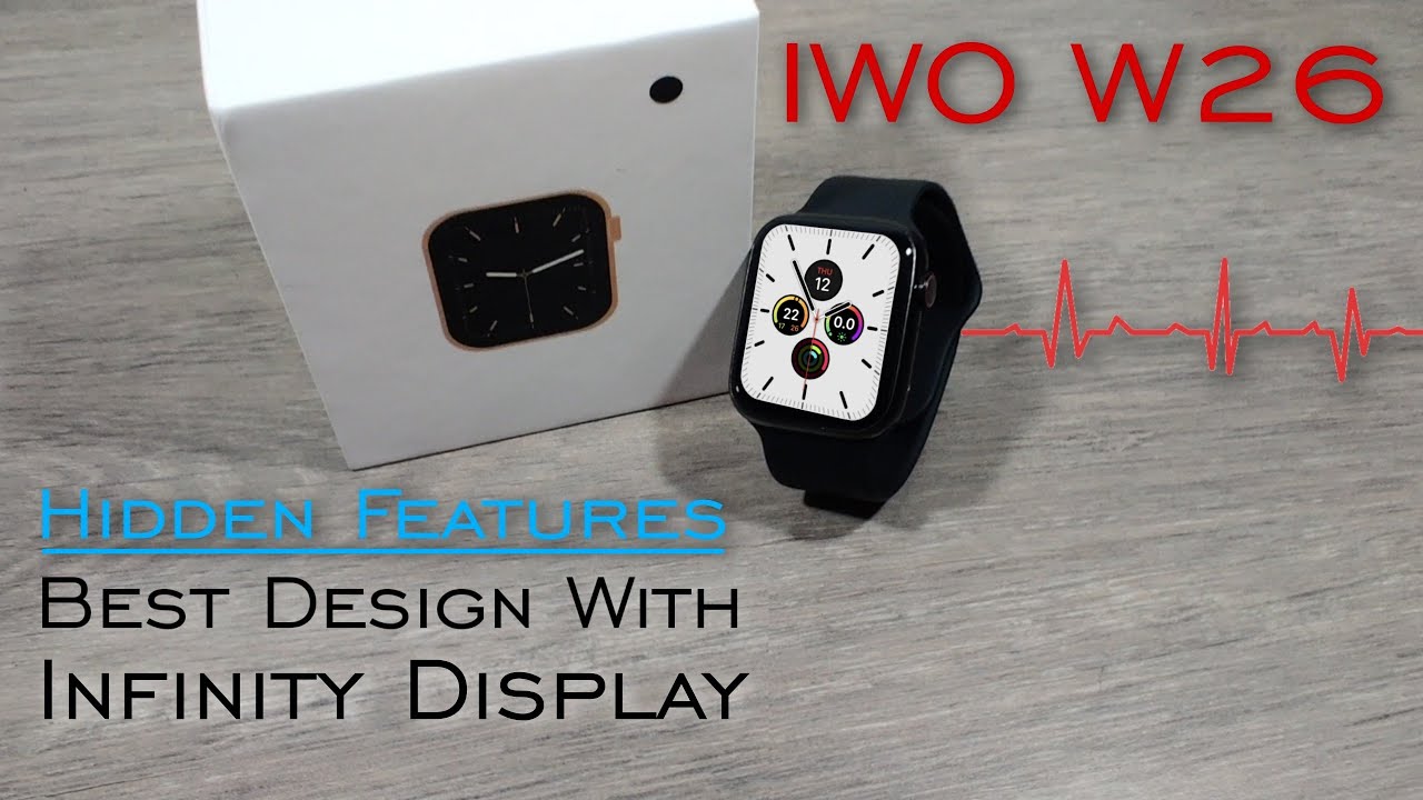 Распаковка и обзор умных часов Apple Watch Series 6 (W26) | Скрытые функции IWO W26 (лучшая копия)