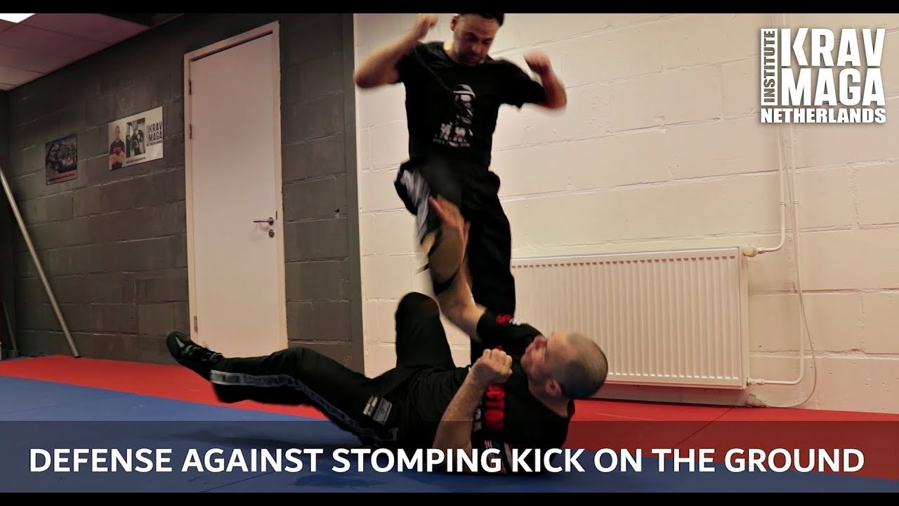 Krav Maga Technique of the Week: Defense against Stomping Kick on the Ground with Heath Leavitt