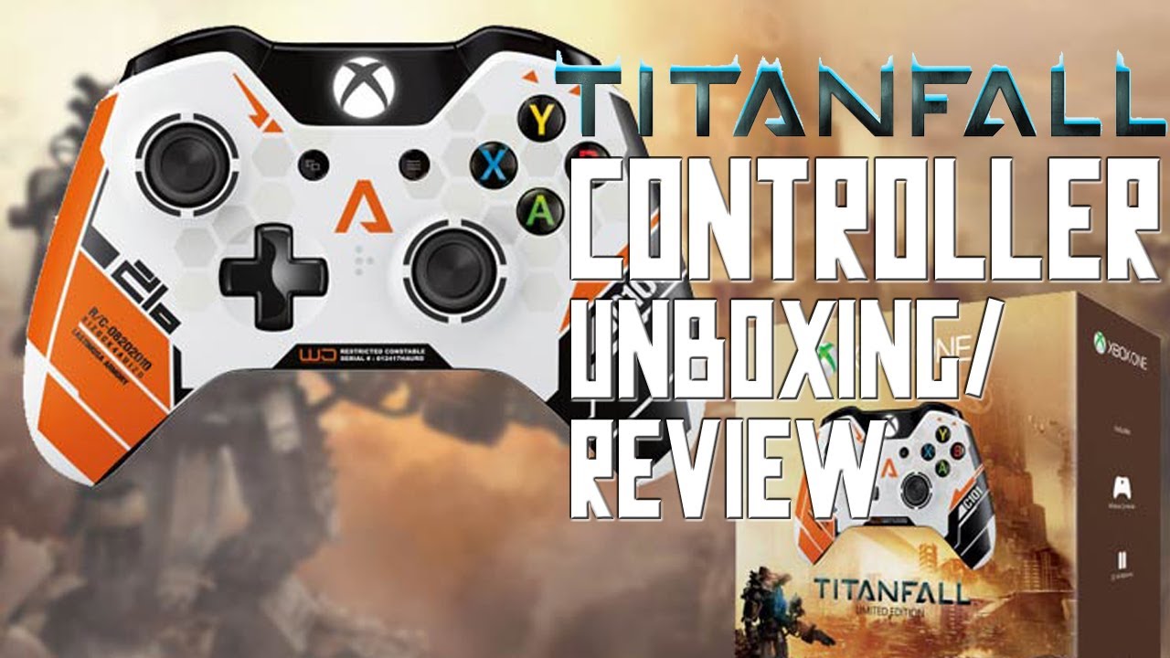 TITANFALL XBOX ONE CONTROLLER (UNBOXING/REVIEW)