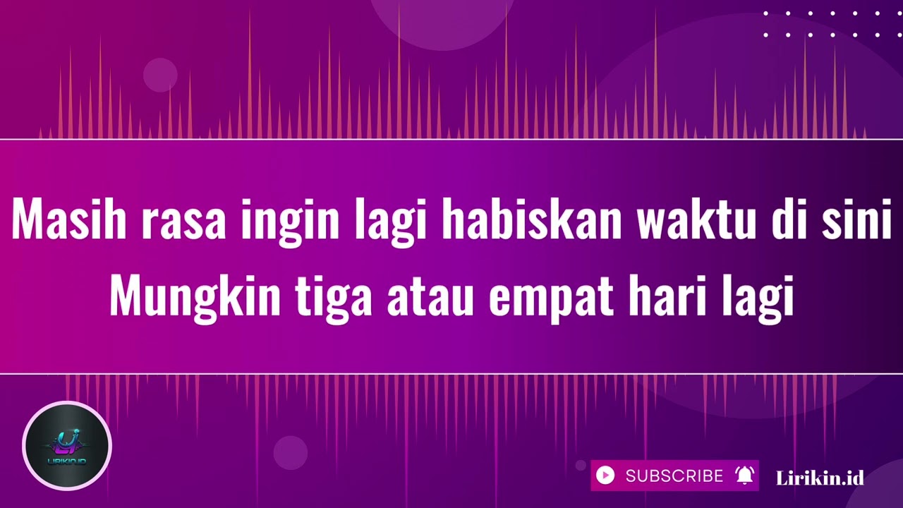 Kota Ini Tak Sama Tanpamu Lirik - Nadhif Basalamah