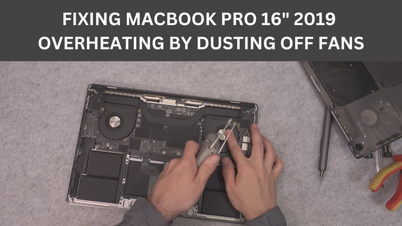 Fixing overheating  MacBook Pro 16
