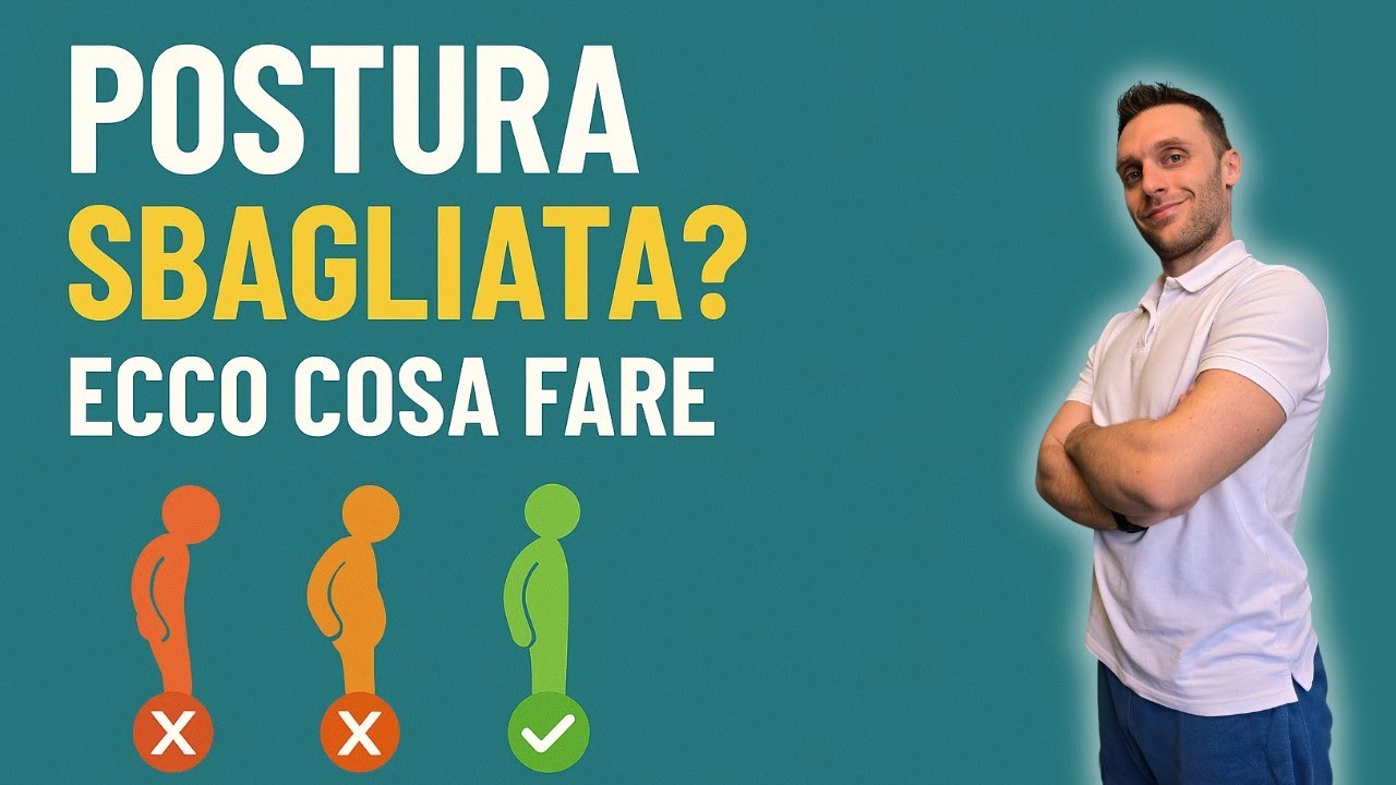 Hai una di queste 3 posture? Correggile SUBITO con questi 3 esercizi semplici