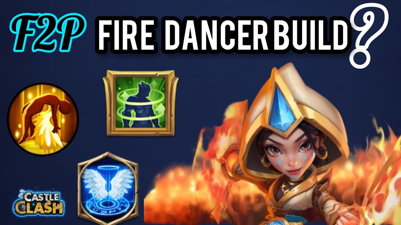 NEW Firedancer 🔥 Unstoppable Power! | Castle Clash Hero Review