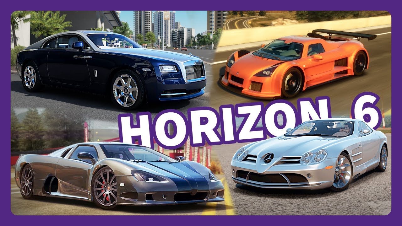 Автомобили, которые я бы хотел увидеть в FORZA HORIZON 6!!