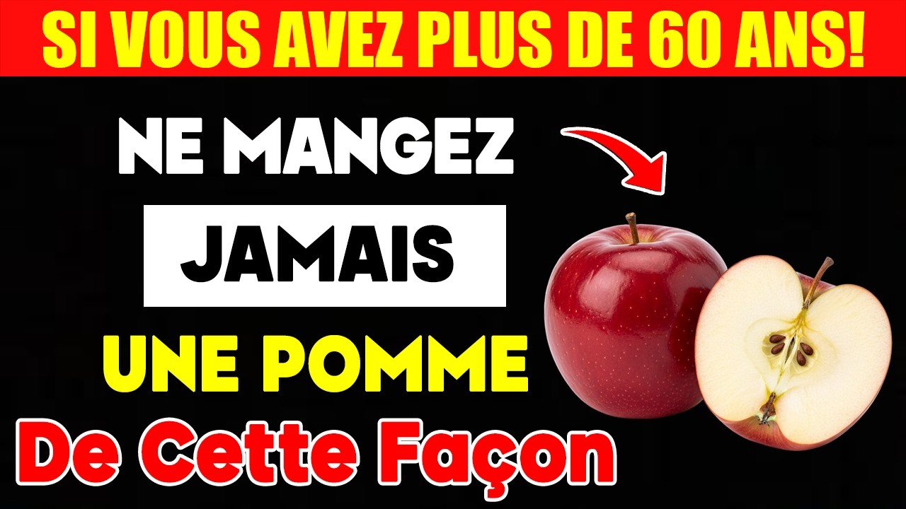 ⚠️ Après 60 ans, cette habitude avec la POMME détruit vos REINS ! 🍎😱