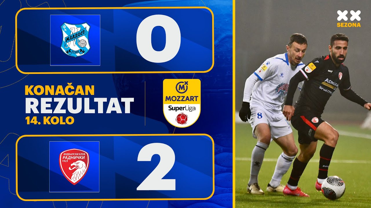 MBSLS 2025/26 - 14.Kolo: MLADOST – RADNIČKI 1923 0:2 (0:2)