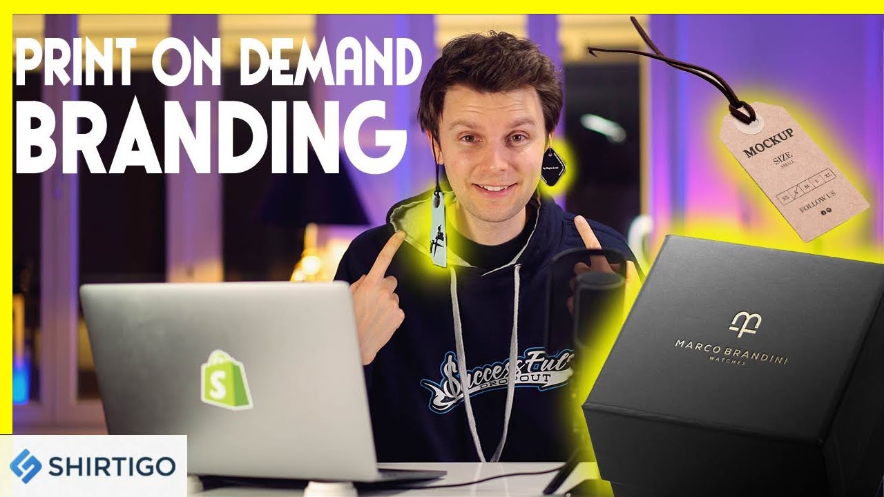 Shopify Print on Demand BRANDING - eigenes Modelabel gründen mit Shirtigo