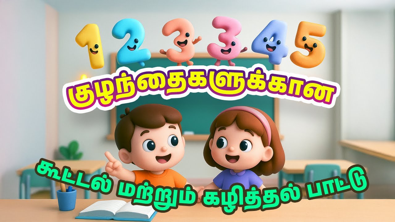 குழந்தைகளுக்கான கூட்டல் மற்றும் கழித்தல் 🔢 பாடல் | எண்களை கற்றுக்கொள்வோம்