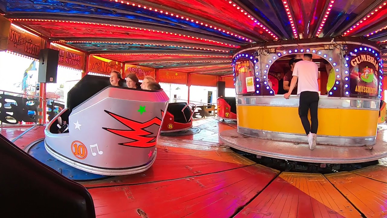 DAVID TAYLOR ROCK N ROLL WALTZER (onride) at Morecambe Funland 4/6/2021