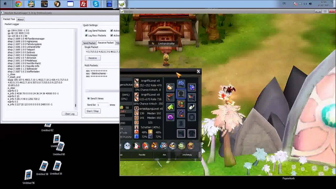 Nostale Packetlogger #9   Clientside EQHack