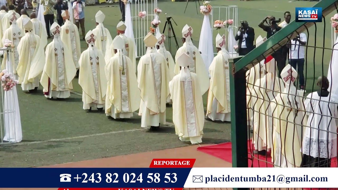 Voici les moments forts du 25e Anniv de l episcopat Mgr Bernard Kasanda /Mbuji-mayi